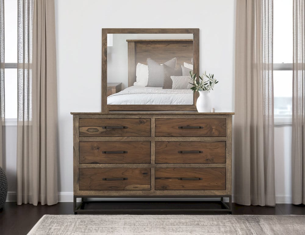 IFD - Natural Teca - Mirror - IFD1171MIR view 3
