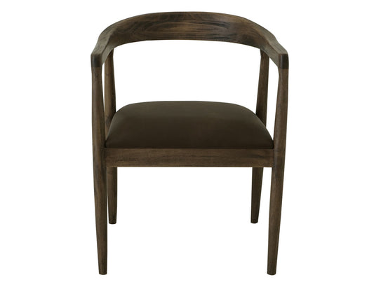 IFD - Natural Teca - Wooden Chair - IFD1172CHR view 2