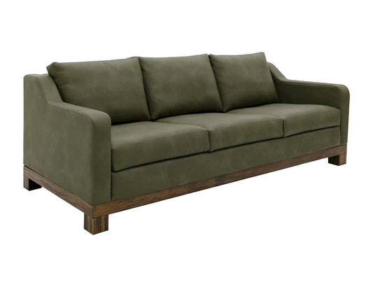 IFD - Natural Teca - Wooden Frame & Base, Sofa - Green - IUP117-SOF-232 view 2