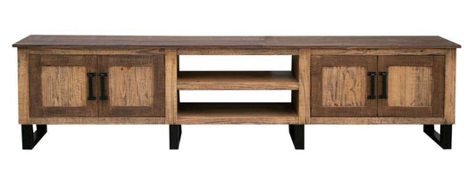 IFD - Olivo 4 Doors & Shelves, 93in TV Stand - IFD5411STN93 veiw 2