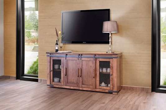 IFD - Parota 70in TV Stand w/4 Doors & Shelves - IFD867STAND-70 view 3