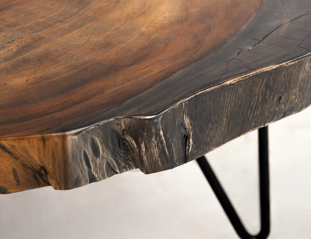 IFD - Parota Epoxy - Live Edge Cocktail Table - IFD8351CKTBL view 8