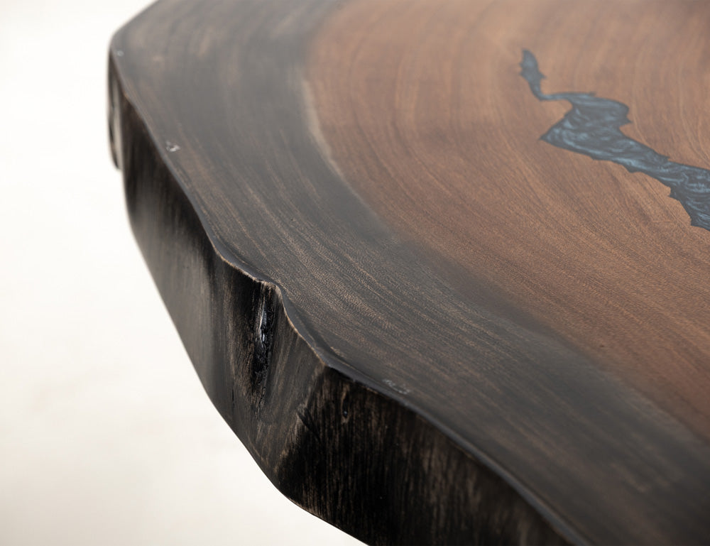 IFD - Parota Epoxy - Live Edge Sofa Table - IFD8351SFTBL view 8