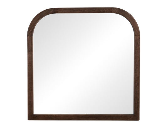 IFD - Praga - Mirror in Almond and barrel brown - IFD6721MIR veiw 2