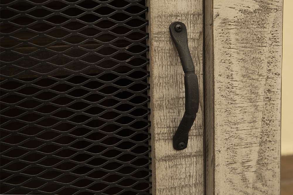 IFD - Pueblo Gray 4 Doors, 80in TV Stand - IFD3401STN80 veiw 4