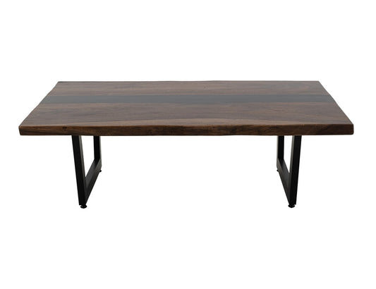 IFD - Riverwood - Cocktail Table DeLux in Almond and barrel brown - IFD8841CKTDL veiw 2