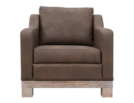 IFD - Samba - Wooden Frame & Base, Armchair - Brown - IUP298-ACH-231 view 2