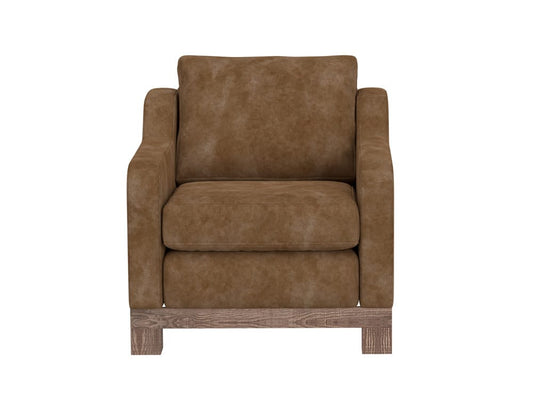 IFD - Samba - Wooden Frame & Base, Armchair - Cognac - IUP298-ACH-202 view 2