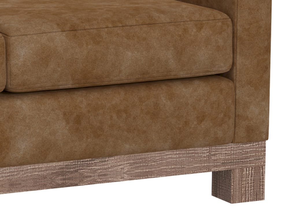 IFD - Samba - Wooden Frame & Base, Armchair - Cognac - IUP298-ACH-202 view 7