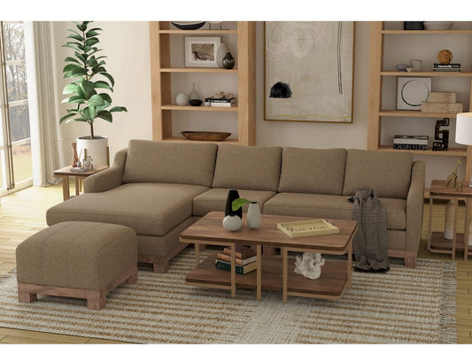 IFD - Samba - Wooden Frame & Base, Armless Chair - Brown - IUP298-ALC-152 view 2