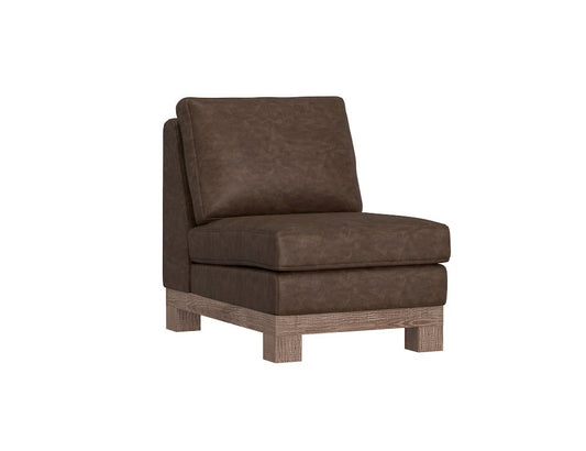 IFD - Samba - Wooden Frame & Base, Armless Chair - Brown - IUP298-ALC-212 view 2