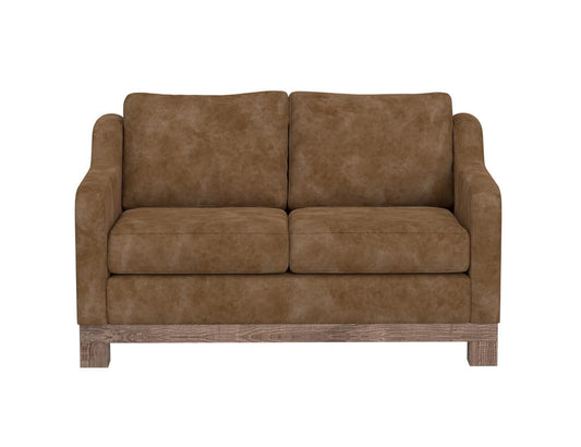 IFD - Samba - Wooden Frame & Base, Loveseat - Cognac - IUP298-LOV-202 view 2