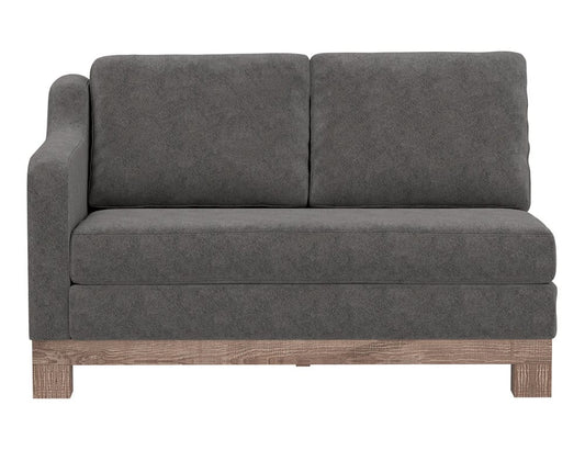 IFD - Samba - Wooden Frame & Base, Sectional - Gray - IUP298-LOV-LF-121 view 2