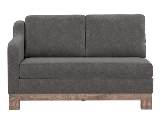 IFD - Samba - Wooden Frame & Base, Sectional - Gray - IUP298-LOV-LF-121 view 2