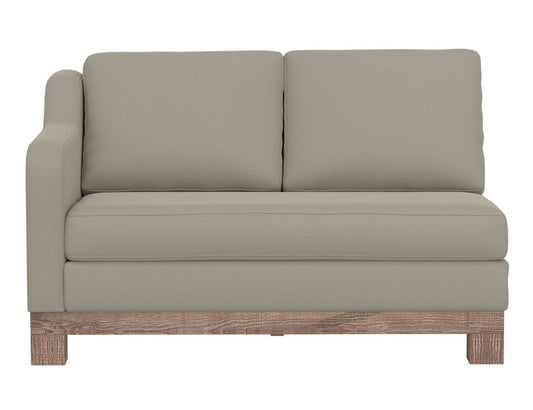 IFD - Samba - Wooden Frame & Base, Sectional - Gray - IUP298-LOV-LF-151 view 2