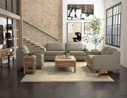 IFD - Samba - Wooden Frame & Base, Two-Cushion Sofa - IUP298-SOF-151-A view 2