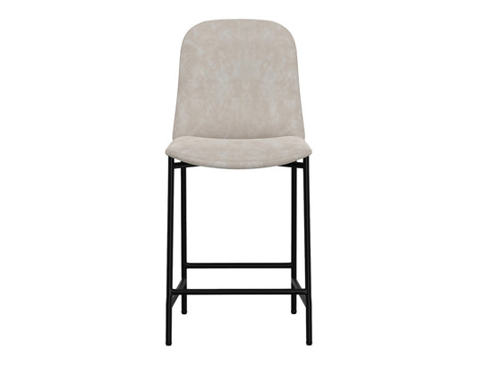 IFD - Seating - Wooden Frame & Metal Base, Barstool 24" - Gray/Black - IUP803-BST24-210 view 2