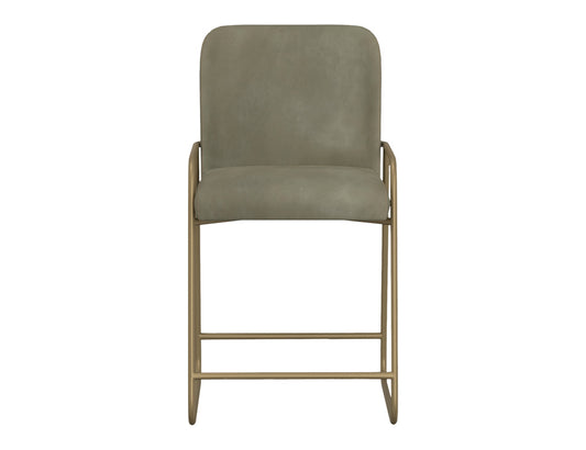 IFD - Seating - Wooden Frame & Metal Base, Barstool 24" - Green/Gold - IUP800-BST24-232 view 2