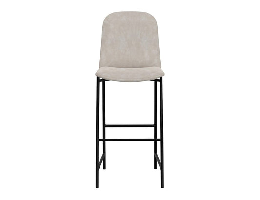 IFD - Seating - Wooden Frame & Metal Base, Barstool 30" - Gray/Black - IUP803-BST30-210 view 2