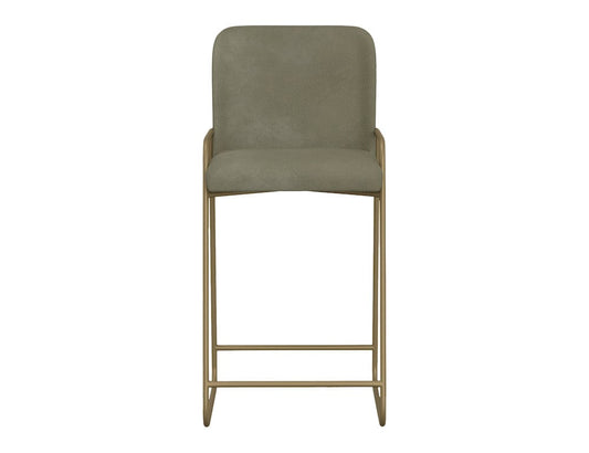IFD - Seating - Wooden Frame & Metal Base, Barstool 30" - Green/Gold - IUP800-BST30-232 view 2