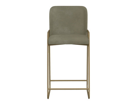IFD - Seating - Wooden Frame & Metal Base, Barstool 30" - Green/Gold - IUP800-BST30-232 view 2