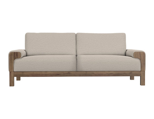IFD - Sedona - Wooden Frame & Base 2 cushions, Sofa - Beige - IUP966-SOF-161-A view 2
