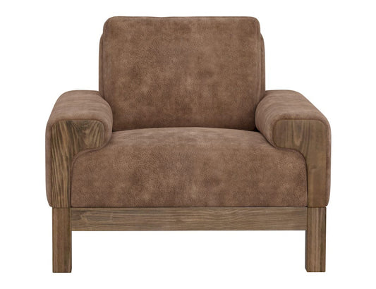 IFD - Sedona - Wooden Frame & Base, Armchair - Brown - IUP966-ACH-214 view 2