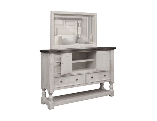 IFD - Stone 6 Drawer, 2 Door Dresser - IFD4690DSR view 2