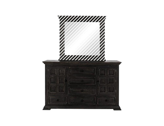 IFD - Terra Dark - 6 Drawer & 2 Door, Dresser in Tricorn Black - IFD1051DSR veiw 2