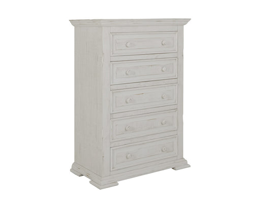 IFD - Terra White 5 Drawer Chest - IFD1022CHEST view 2