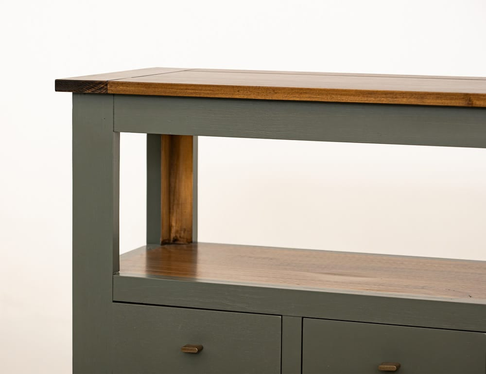 IFD - Timber - 8 Drawer, 1 Shelf, Sofa Table - IFD7751SFTGN view 5