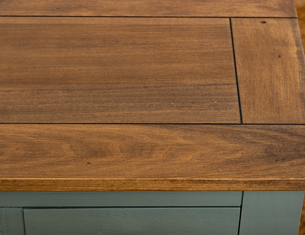 IFD - Timber - 8 Drawers, Hinged Top Cocktail Table - IFD7751CKTGN view 6