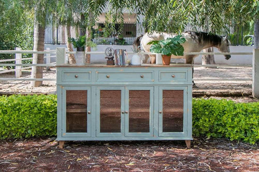 IFD - Toscana 3 Drawers 4 Doors, Console - IFD1602CNS veiw 2