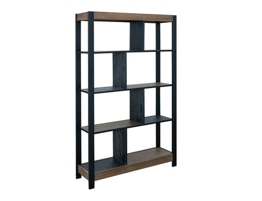 IFD - Tuxedo - 8 Shelves, Bookcase - IFD9921BKS view 2
