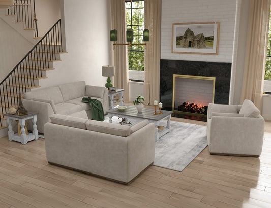 IFD - Vallarta - Wooden Frame & Base, Sofa - Gray - IUP882-SOF-210 view 2
