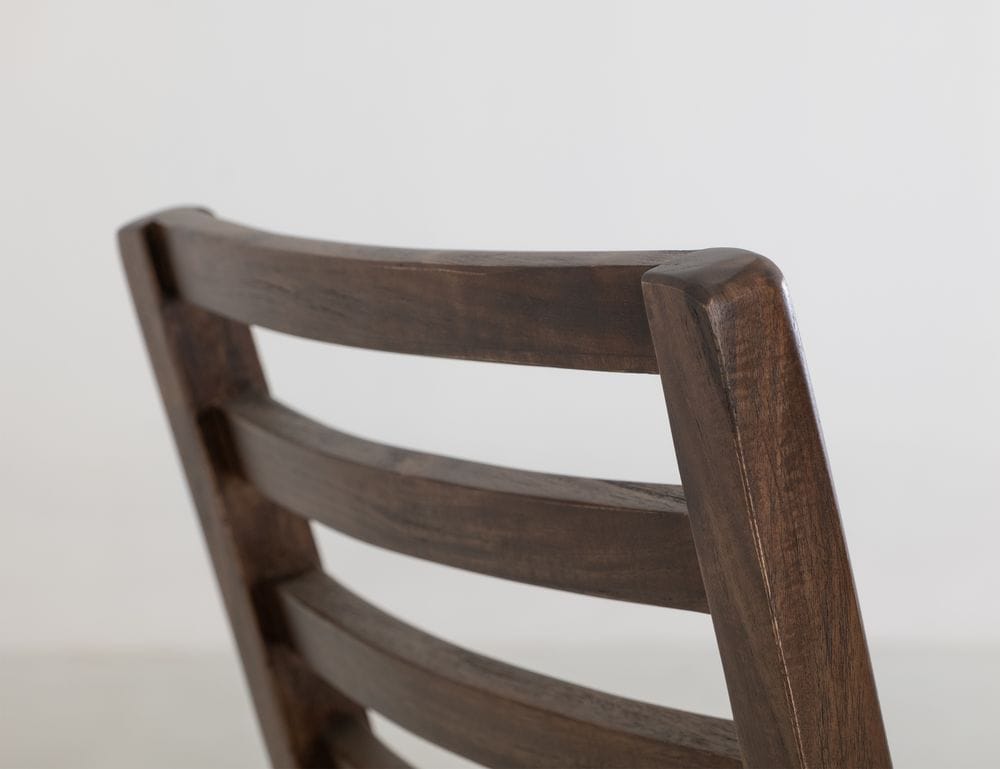 IFD - Walnut - Wooden Chair in Walnut Brown (Set of 2) - IFD3421CHR view 9