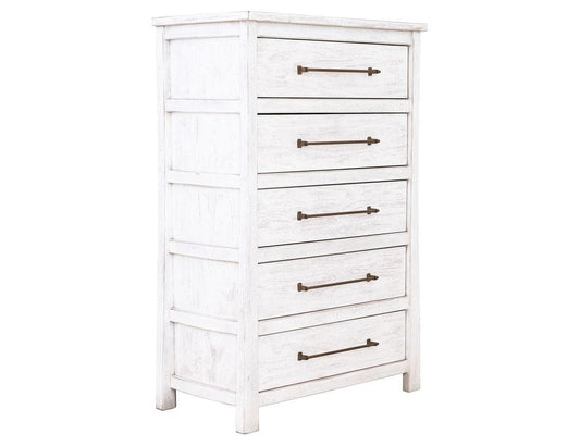 IFD - White Roots - 5 Drawer Chest - IFD6131CHT view 2