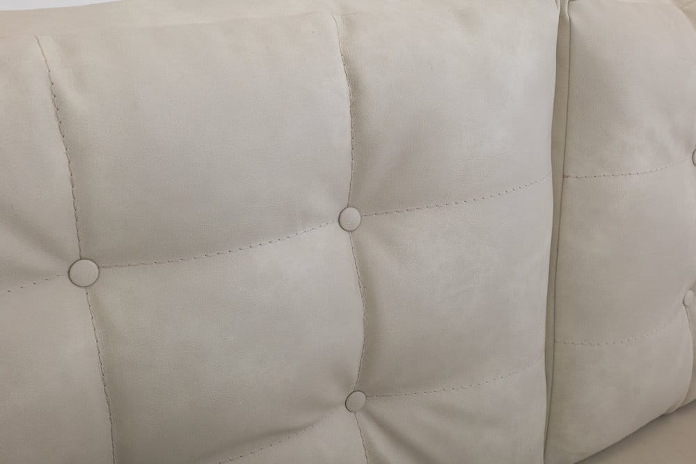 IFD - Xel-Ha II - Wooden Frame, Upholstered Loveseat - White - IUP574-LOV-234 view 9