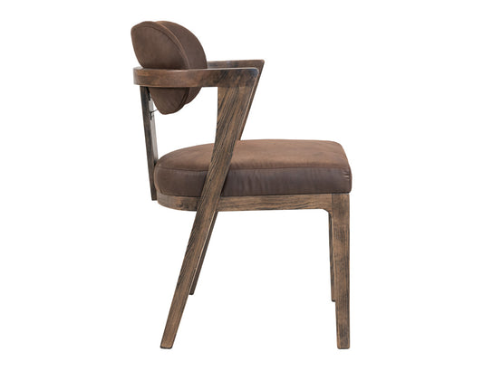 IFD - Zaphiro - Upholstered Chair - Brown - IFD5951CHUBN view 2