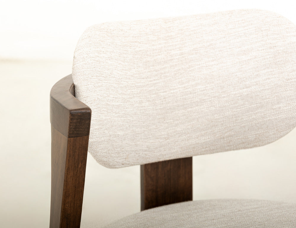 IFD - Zaphiro - Upholstered Chair - White - IFD5951CHUIV view 8