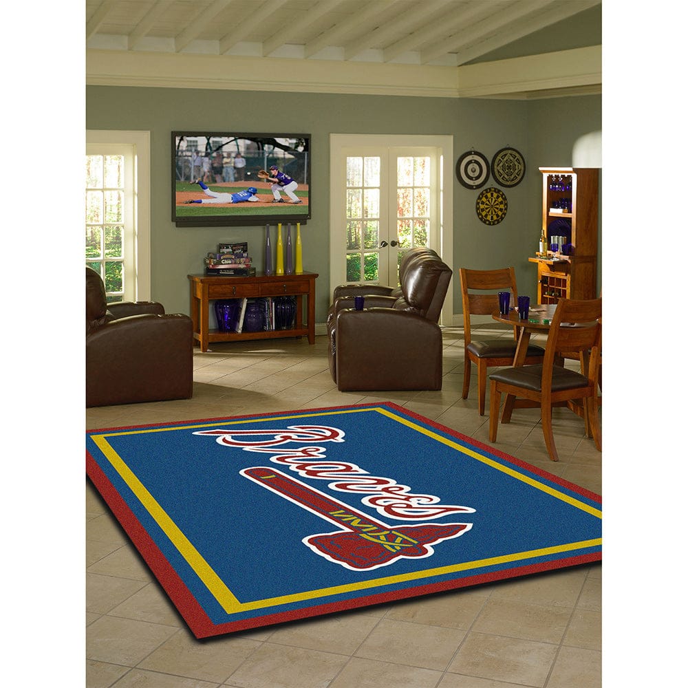 Imperial - MLB Atlanta Braves 8x11 Spirit Rug - IMP 529-2010 view 2