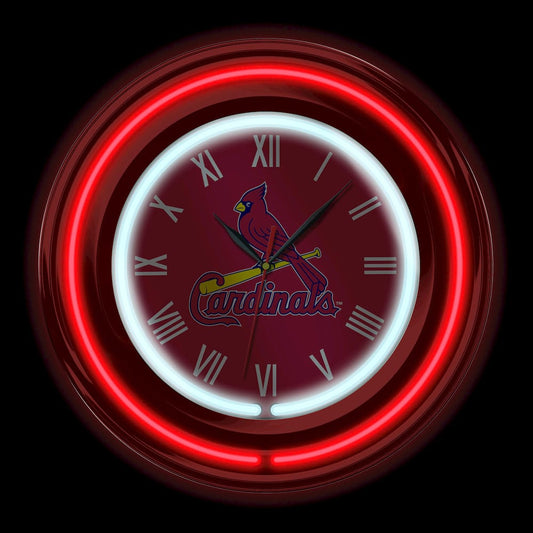 Imperial - MLB St. Louis Cardinals 15" Neon Clock - IMP 705-2008 view 2
