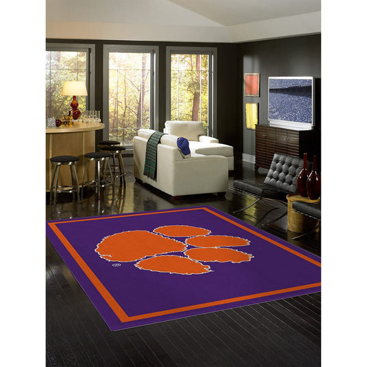 Imperial - NCAA Clemson University 8x11 Spirit Rug - IMP 529-3043 view 2