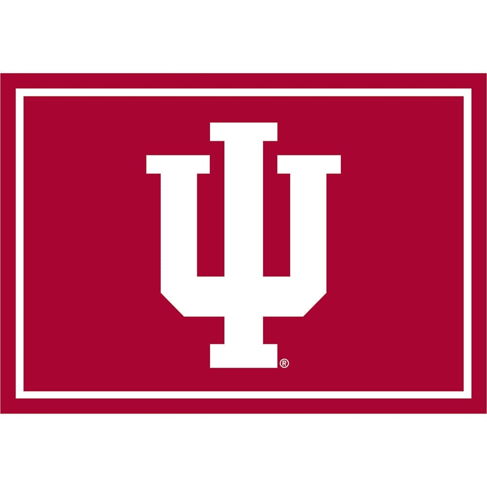 Imperial - NCAA Indiana University 6x8 Spirit Rug - IMP 525-3029 view 1