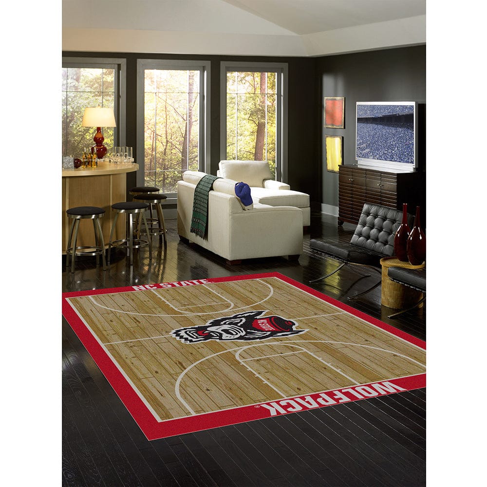 Imperial - NCAA North Carolina State 8x11 Courtside Rug - IMP 556-3025 view 2