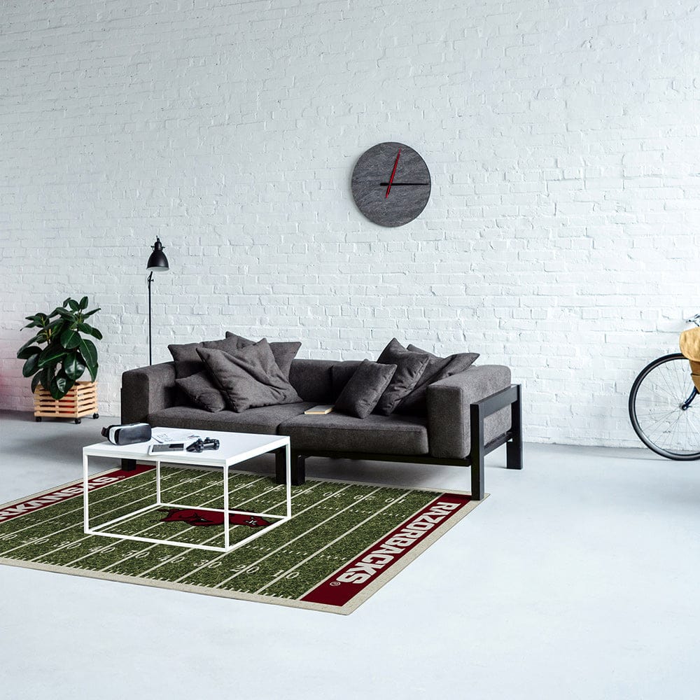 Imperial - NCAA University of Arkansas 4x6 Homefield Rug - IMP 520-3022 view 2
