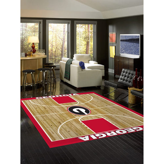 Imperial - NCAA University Of Georgia 8x11 Courtside Rug - IMP 556-3008 view 2