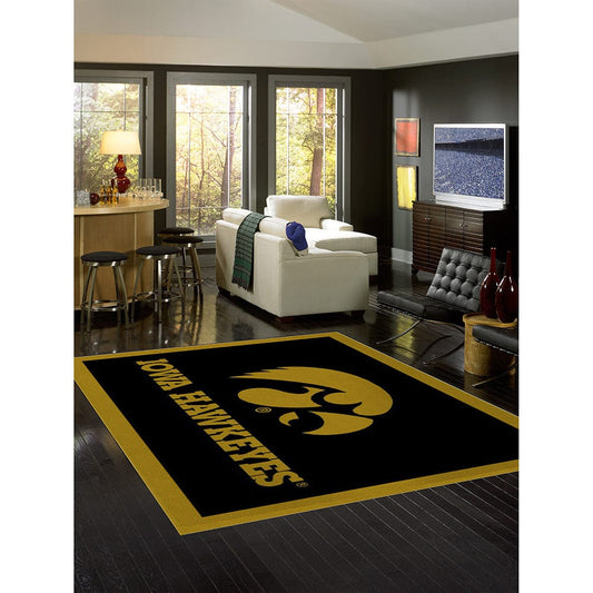 Imperial - NCAA University Of Iowa 8x11 Spirit Rug - IMP 529-3018 view 2