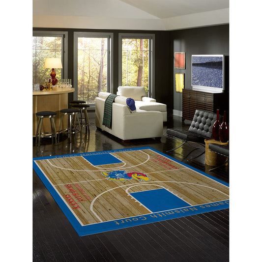 Imperial - NCAA University Of Kansas 8x11 Courtside Rug - IMP 556-3020 view 2
