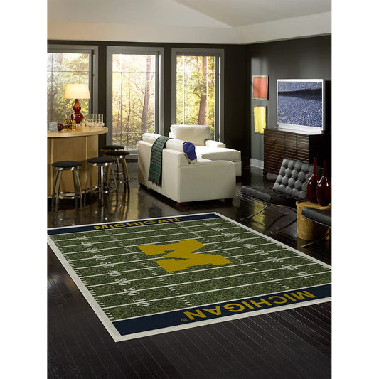Imperial - NCAA University Of Michigan 8x11 Homefield Rug - IMP 528-3009 view 2